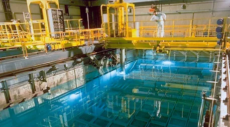Nuclear power plant´s fuel pool
